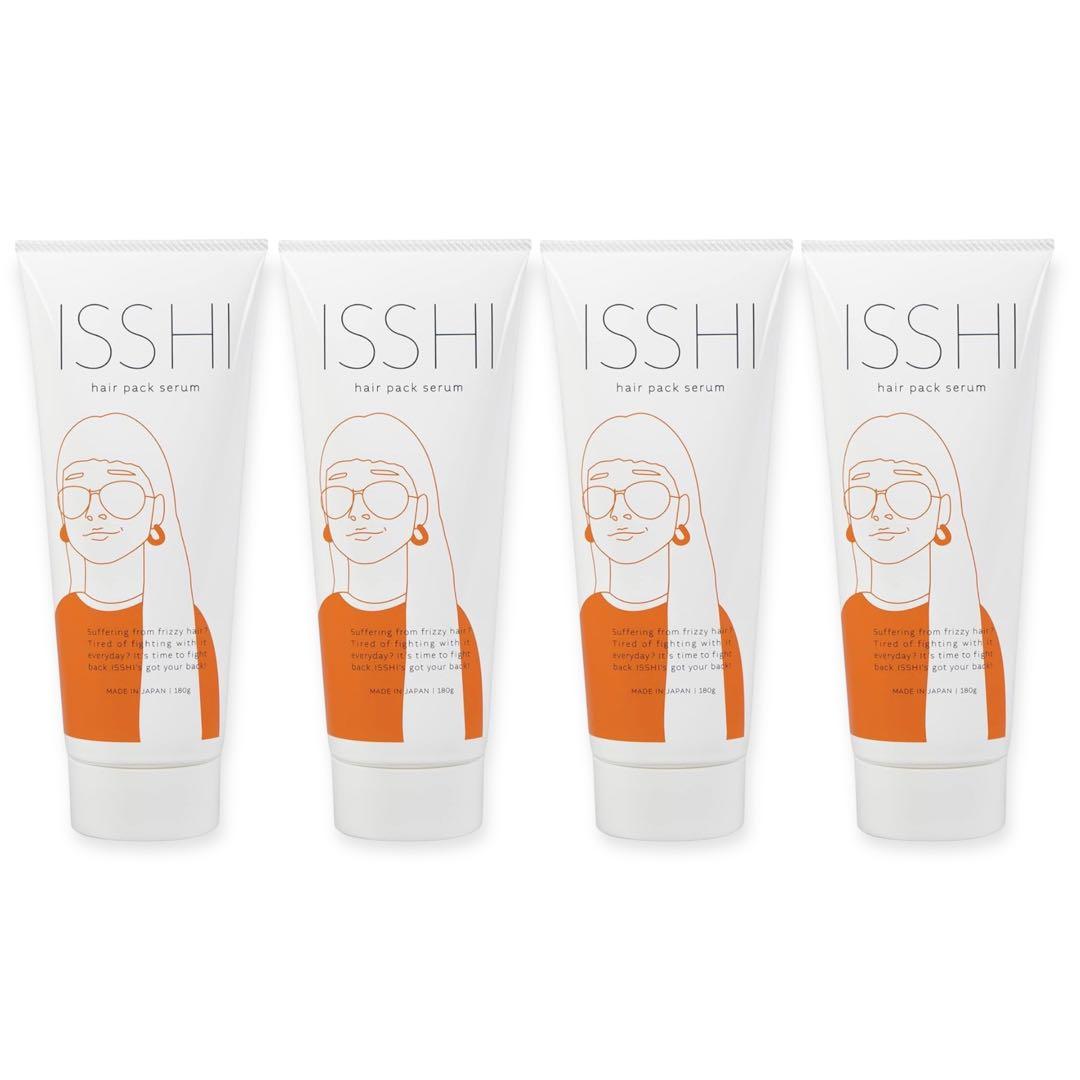 【4本セット】 ISSHI ヘアパックセラム 180g