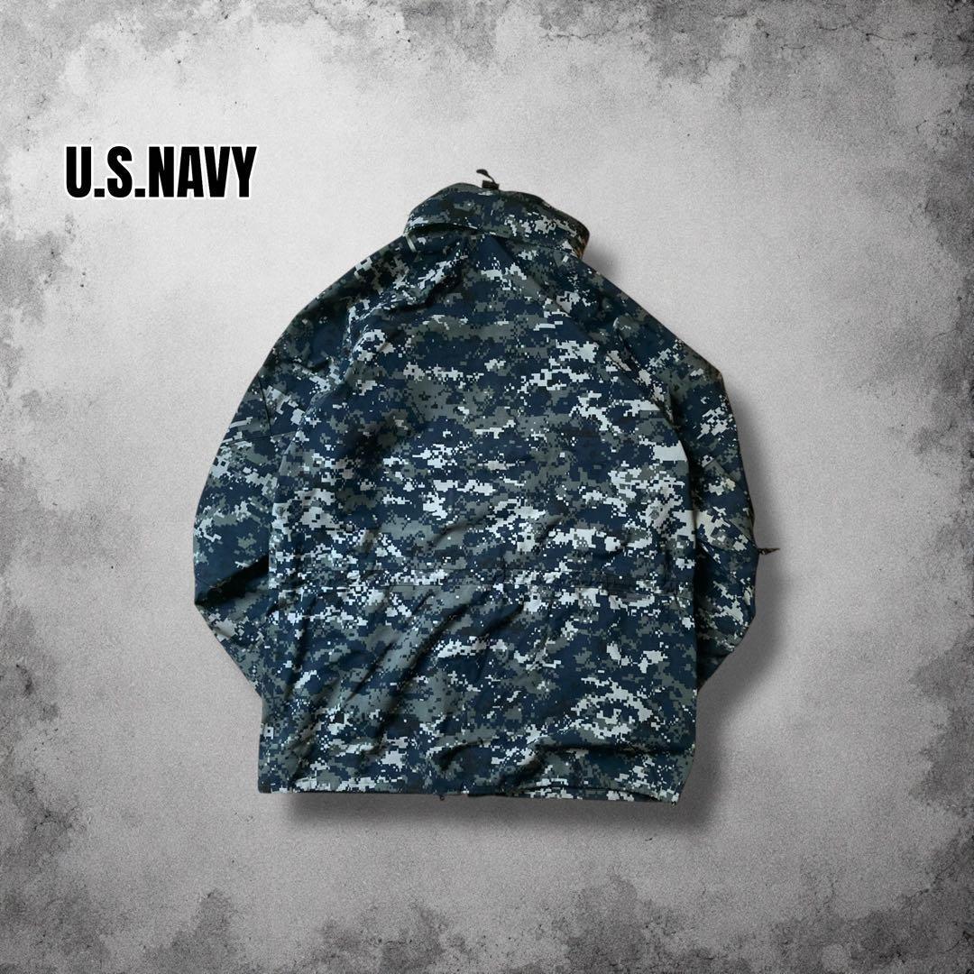 US.NAVY デジカモ ゴアテックスパーカー ECWCS ナイロンジャケット
