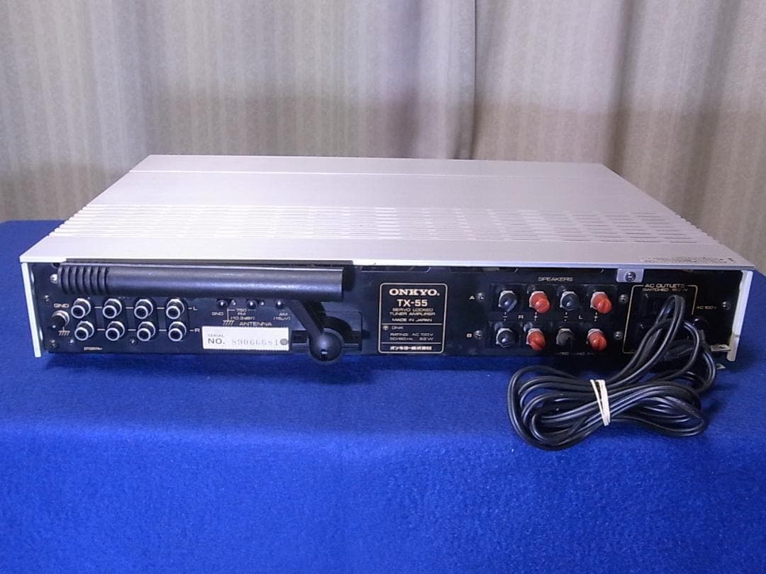ONKYO TX-55 ステレオアンプレシーバー　整備／稼働品