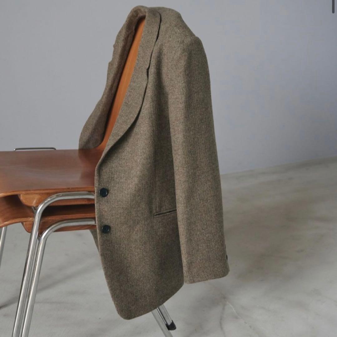 ジャケット・アウター anuke Herringbone Wool Jacket beige