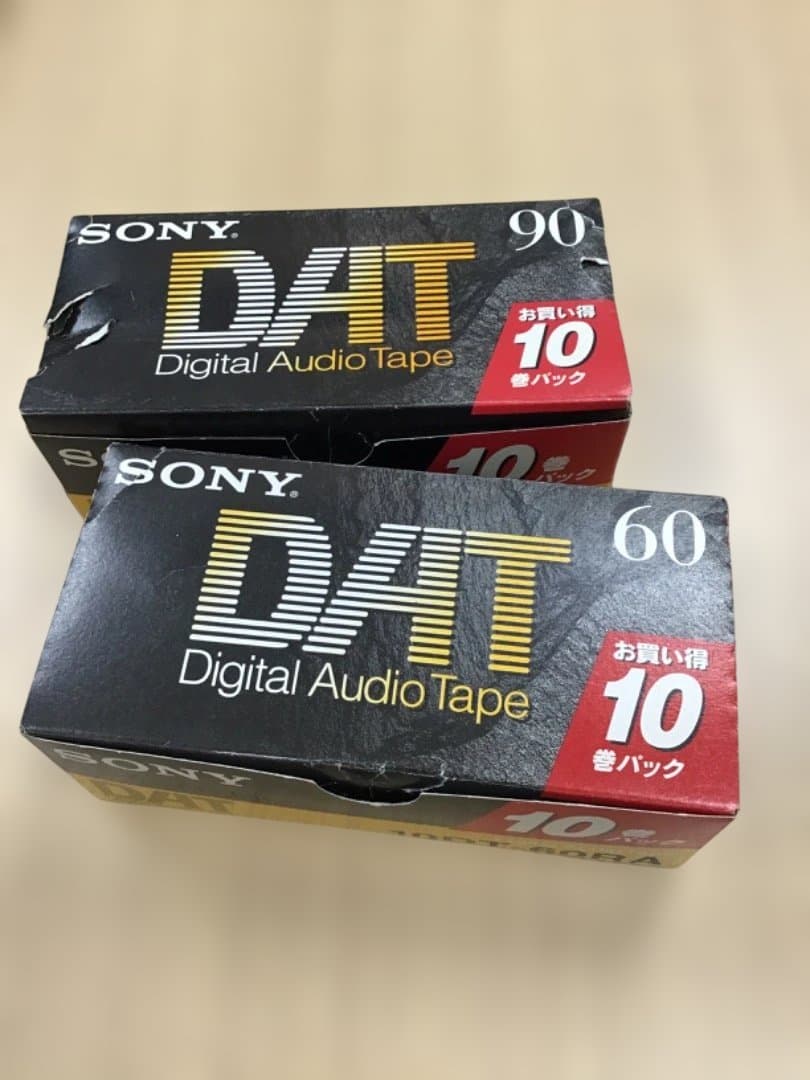 【OY】SONY DATテープ 未使用　10DT-60RA 合計20本