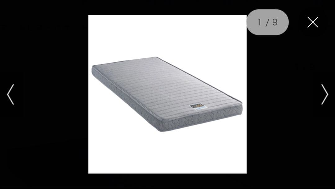 美品　FranceBed FOLD AIR シングルマットレス