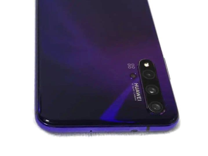 ★HUAWEI nova 5T 本体 箱 純正充電器 ケーブル付 BT新品 紫