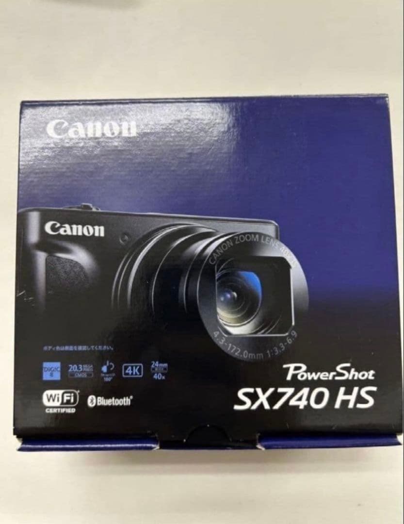 カメラ　PowerShot（パワーショット） SX740 HS（シルバー）