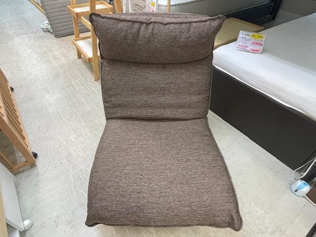 無印良品　ハイバックリクライニングソファ　１シーター　ポリエステル平織