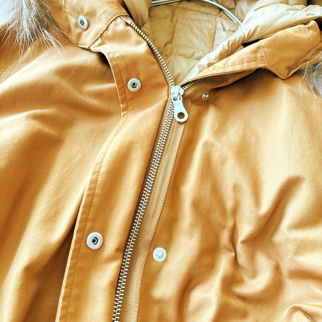 アーバンリサーチ インナーダウン付きモッズコート ジャケット 3way ファー