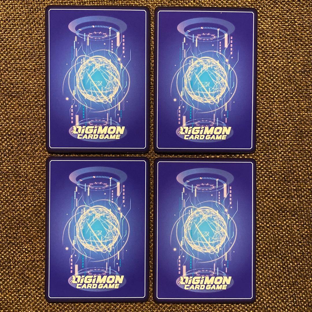 デジモンカードゲーム ベルフェモンスリープモード パラレル 4枚 bt13