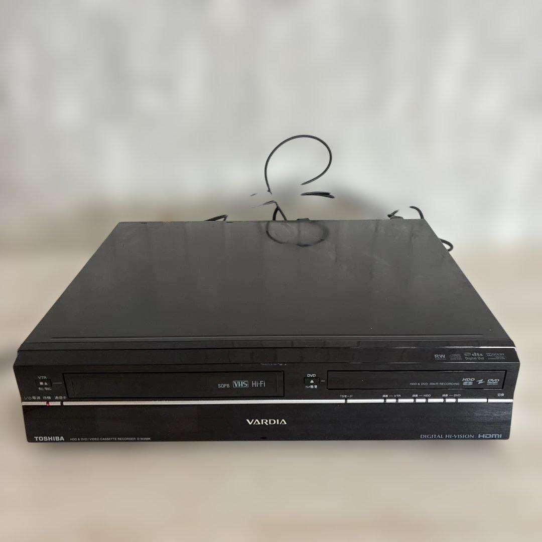 東芝 D-W250K VARDIA DVDレコーダー