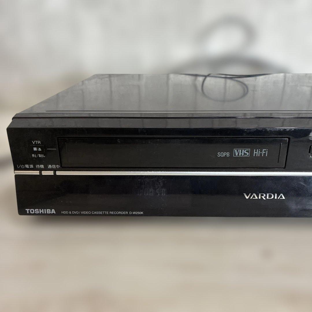 東芝 D-W250K VARDIA DVDレコーダー