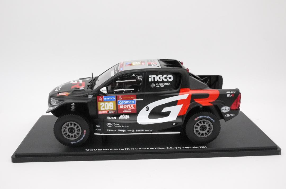 1/18 トヨタ GR DKR ハイラックス evo ダカールラリー 2024