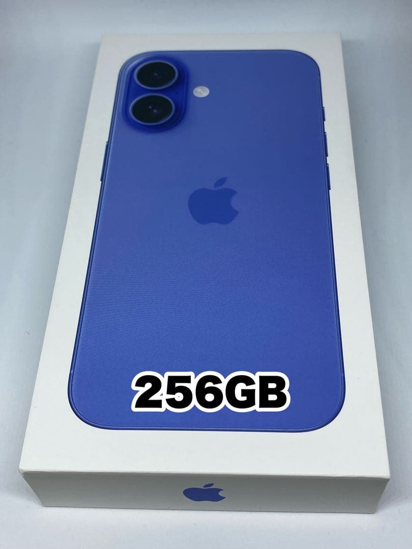 iPhone16 256GB ウルトラマリン国内版 SIMフリー 中古Cランク