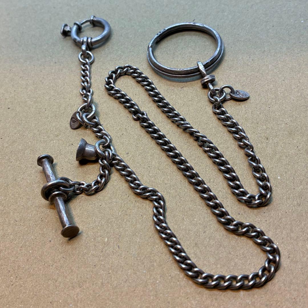 タカヒロミヤシタザソロイスト ウォレットチェーン シルバー　925