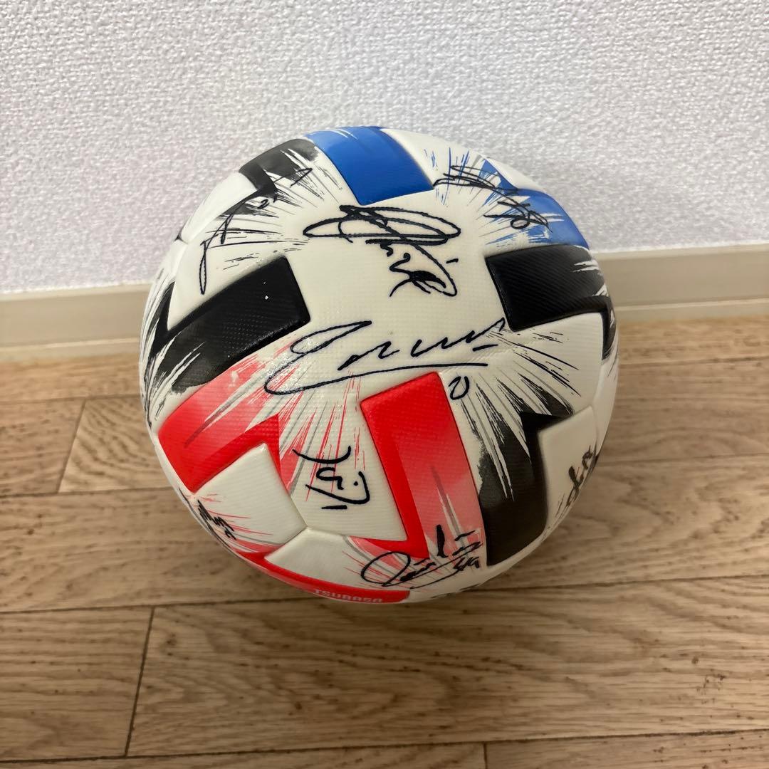 T*@様 adidas サッカーボール ヴィッセル神戸選手サイン入り サイズ5