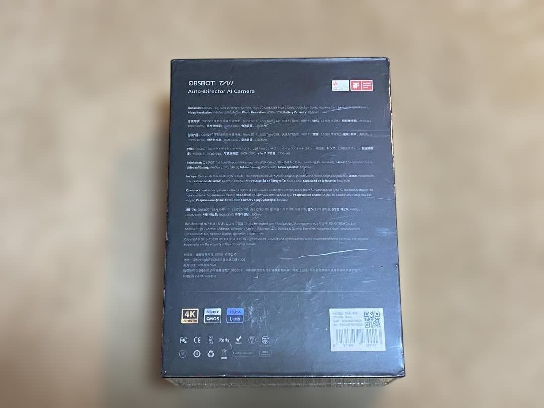 【新品未開封品】OBSBOT TAIL（OAB-1609）