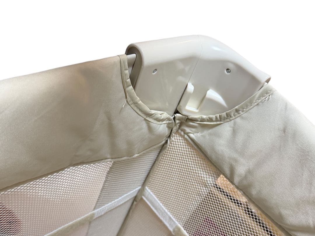 美品　アップリカ(Aprica) 折り畳みミニベビーベッド ココネルエアー