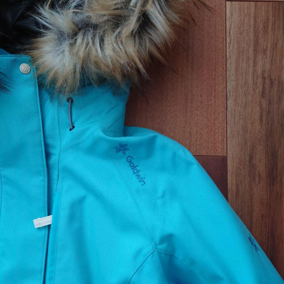 りせさま専用 Goldwin 青色 スキーウェア ファー付き♡カッコいい