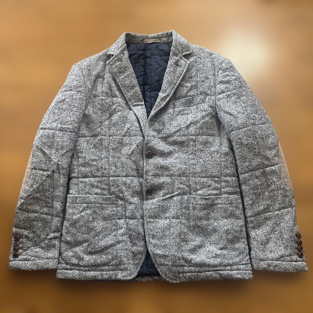 eleventy 伊勢丹別注 中綿 テーラードジャケット 50 グレー