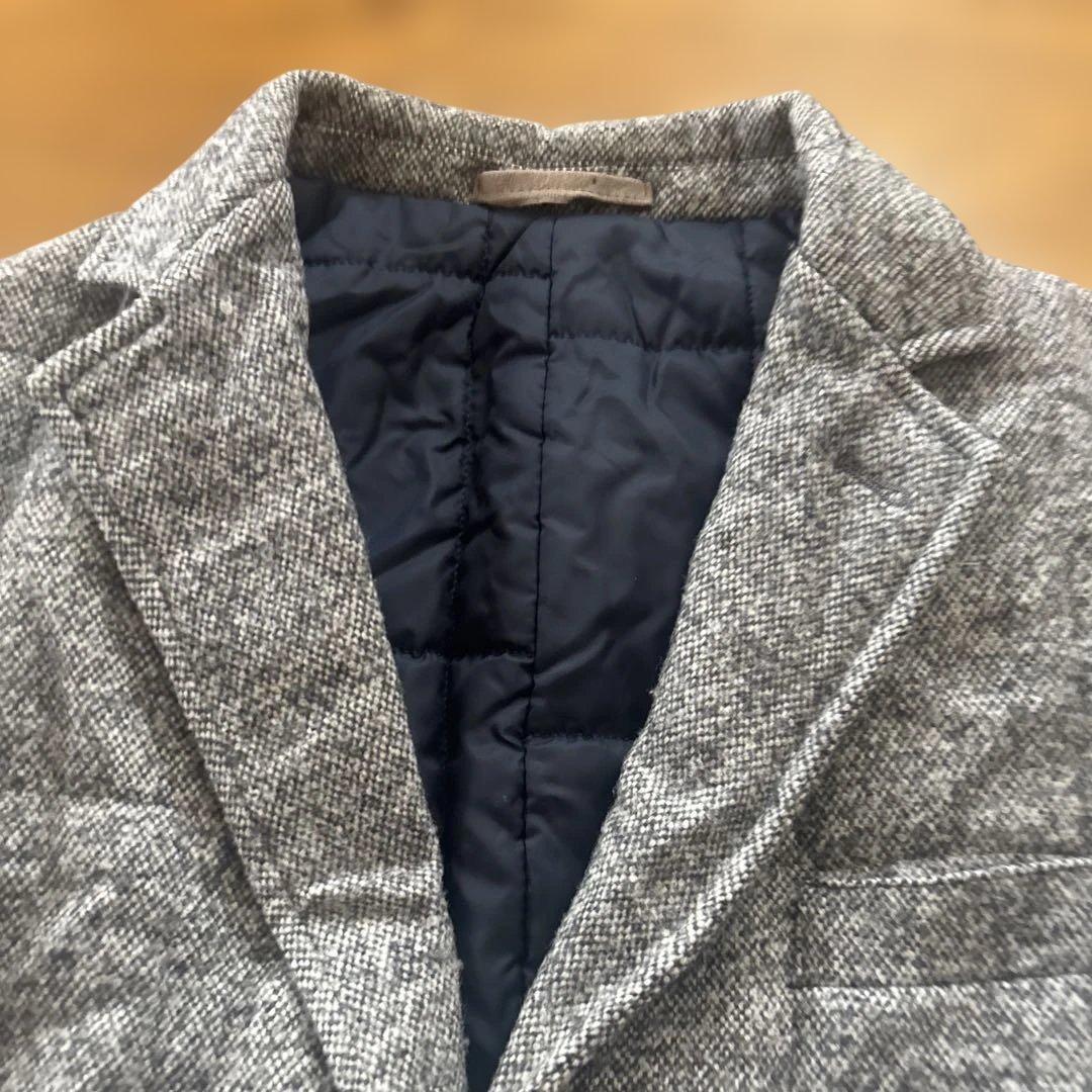 eleventy 伊勢丹別注 中綿 テーラードジャケット 50 グレー