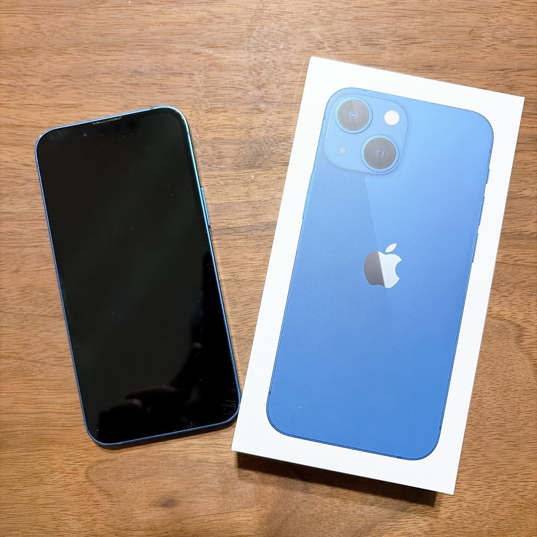 Apple iPhone 13 mini ブルー