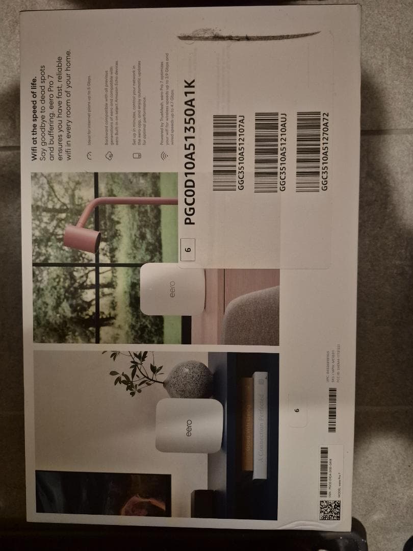 Amazon eero Pro 7 - トライバンド メッシ | 3台