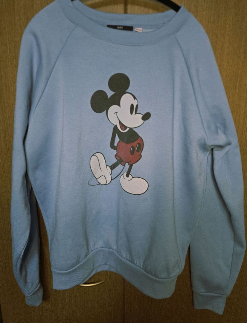 L*T様 復刻 ships Disney ミッキー 白足 スウェット XL US