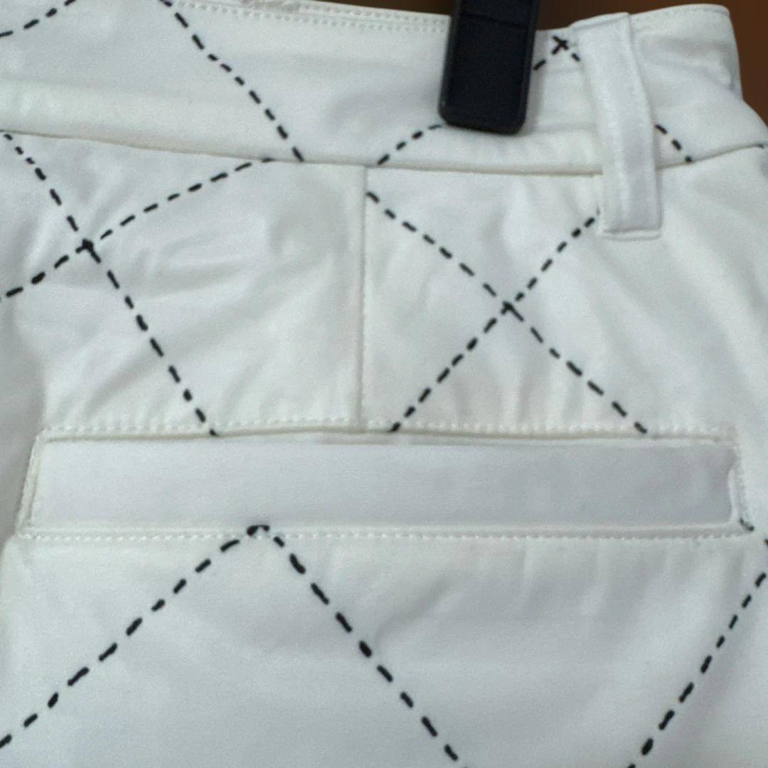 ARCHIVIO ロゴプリントスカート ホワイト