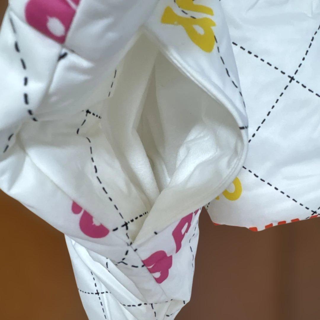 ARCHIVIO ロゴプリントスカート ホワイト