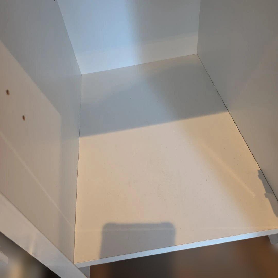 キッチンカウンター　食器棚　ゴミ箱収納付き　レンジ台　創愛ファニチュア