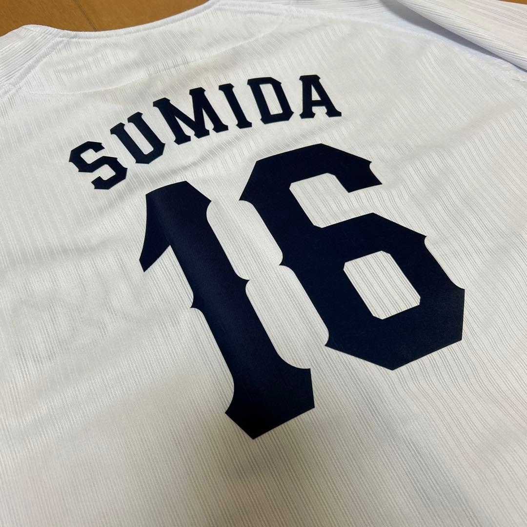 埼玉西武ライオンズ レプリカユニホーム(ホーム) Lサイズ 隅田知一郎