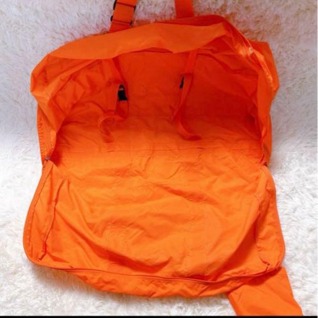 【未使用】PORTER オレンジ ボストンバッグ　大きめ　収納袋あり