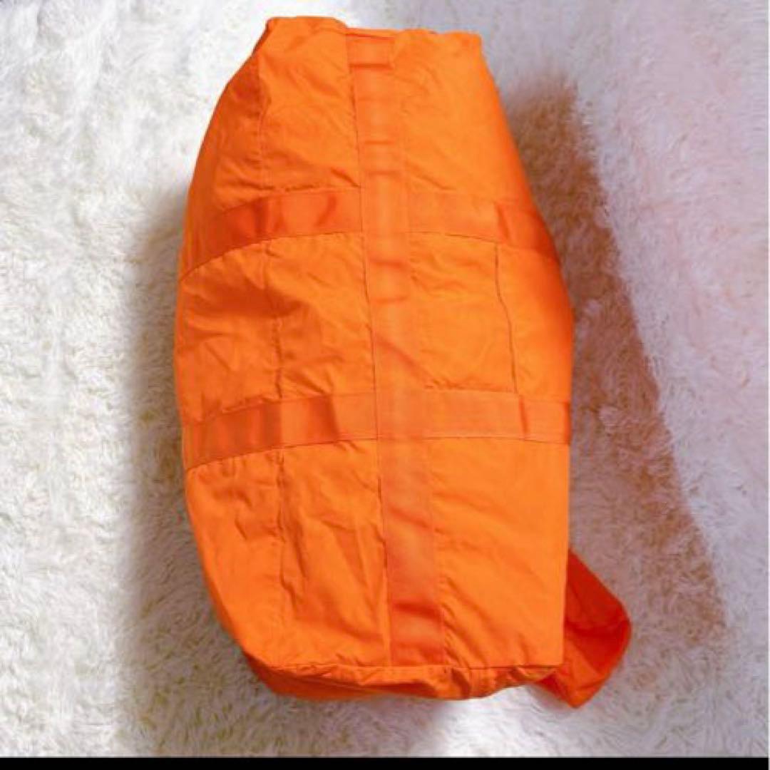 【未使用】PORTER オレンジ ボストンバッグ　大きめ　収納袋あり