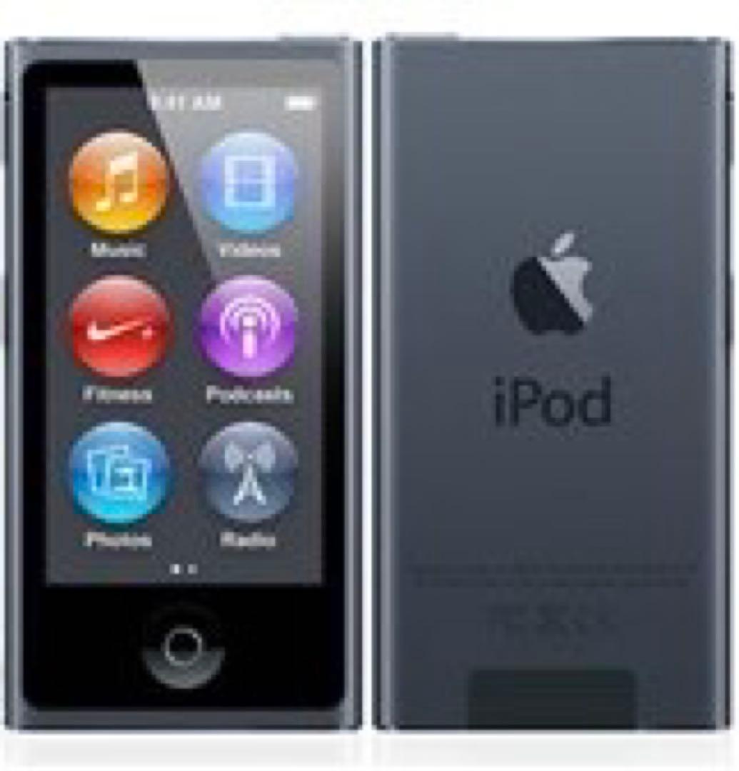 【美品】iPod nano 第7世代 16GB ブラック