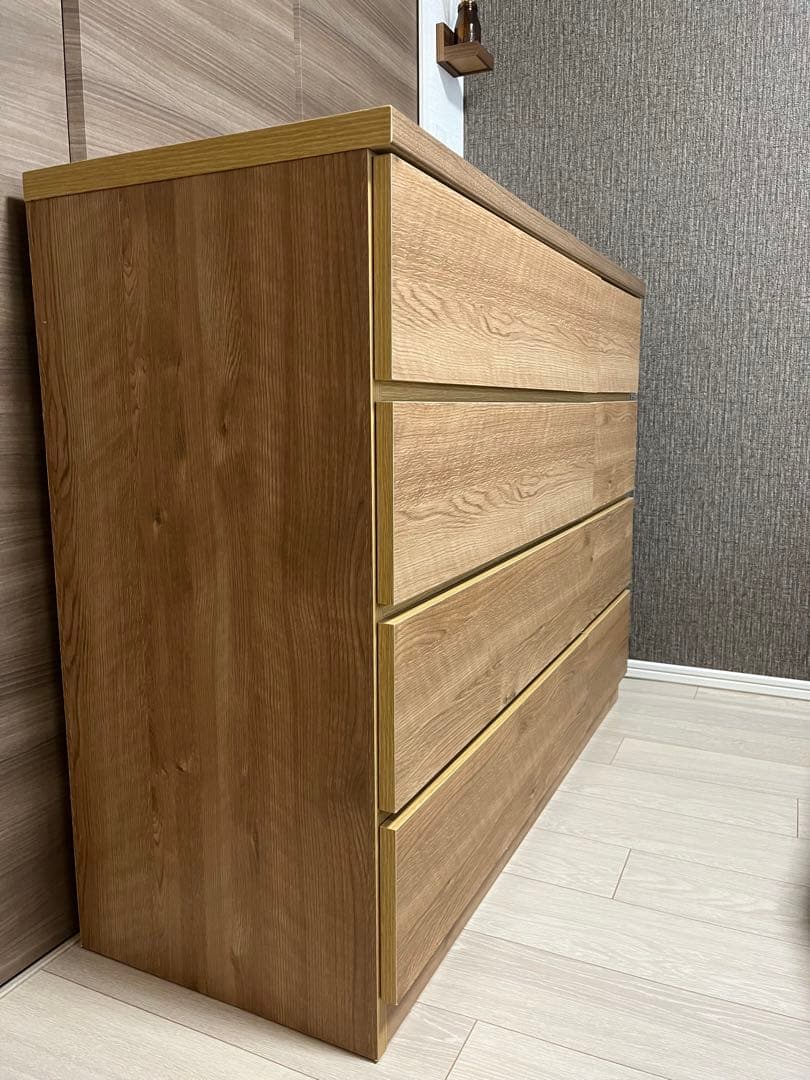 中古　SAKODA サントス　120-4 4段　ローチェスト