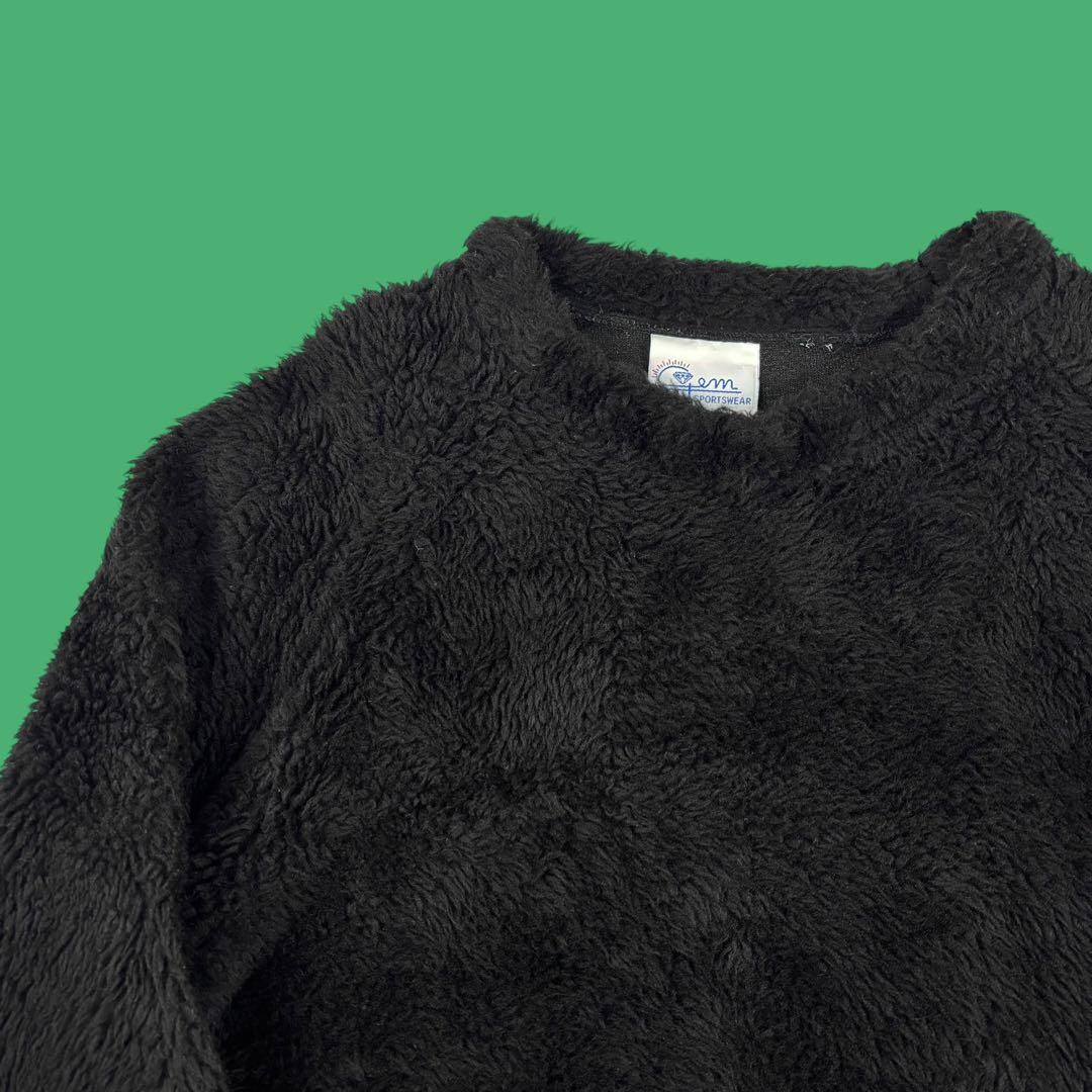 90s Gem Sportswear フリースボアプルオーバー USA製