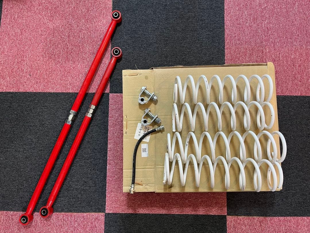 JB64/74用 1.5インチアップお手軽kit ZEUSラテラルロッド