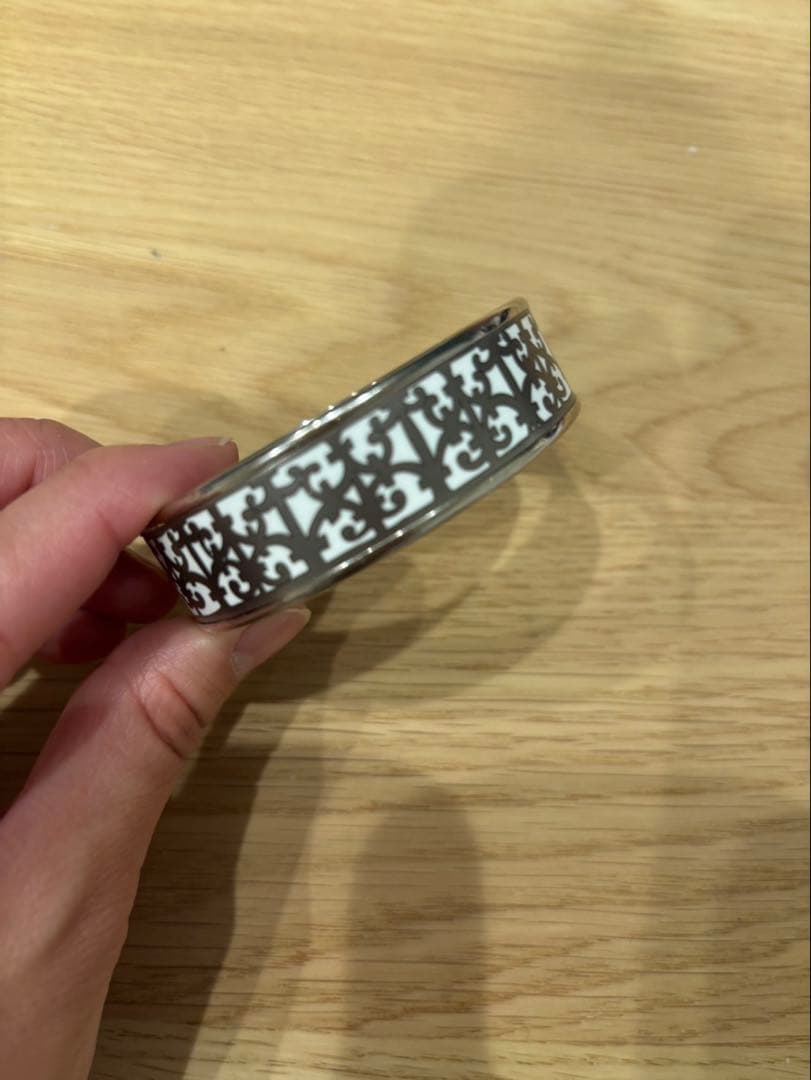 HERMES エルメス ブレスレット エマイユ ガダルキヴィール バングル