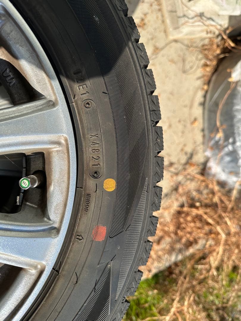 DUNLOP 145/80R13 スタッドレス タイヤ ホイールセット13インチ