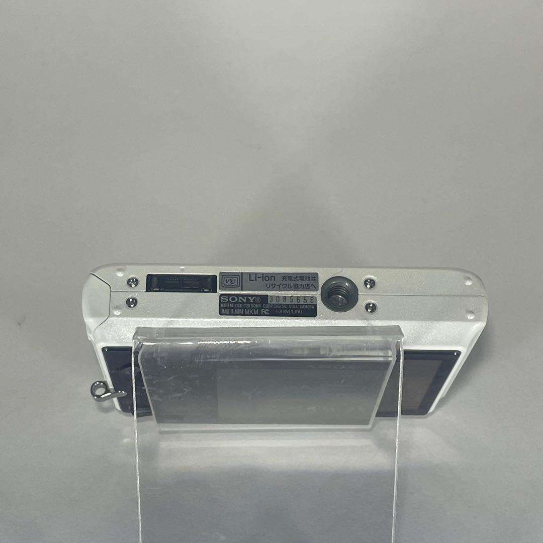 【動作確認済】SONY Cyber-shot DSC-T20 ホワイト