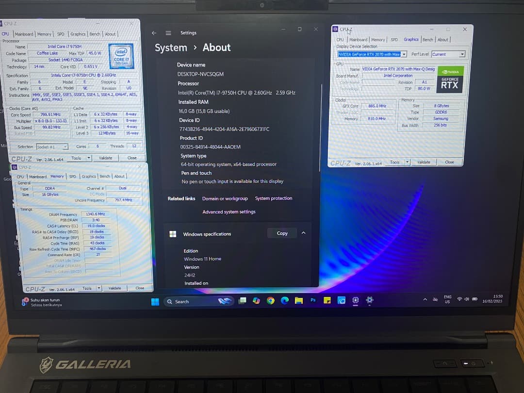 Windowsデスクトップ Galleria GCR2070RGF-QC-G