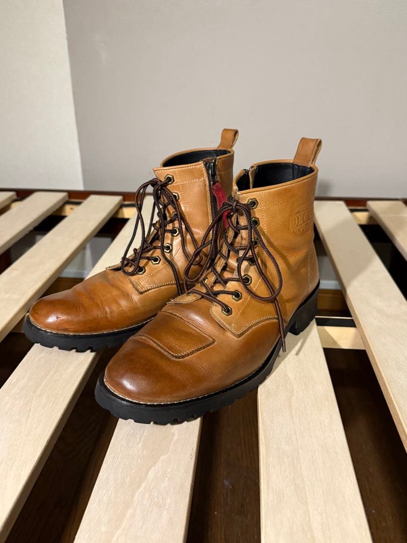 最終値下 DEGNER HS-B6 サイドジップ 26.0cm ライトブラウン