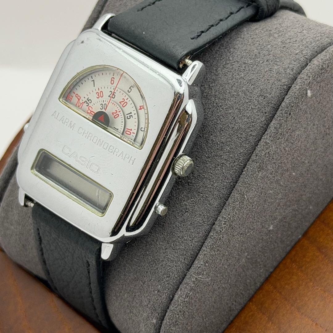 【超希少】カシオ　デジタル　アラームクロノグラフ　AQ-411 クォーツ