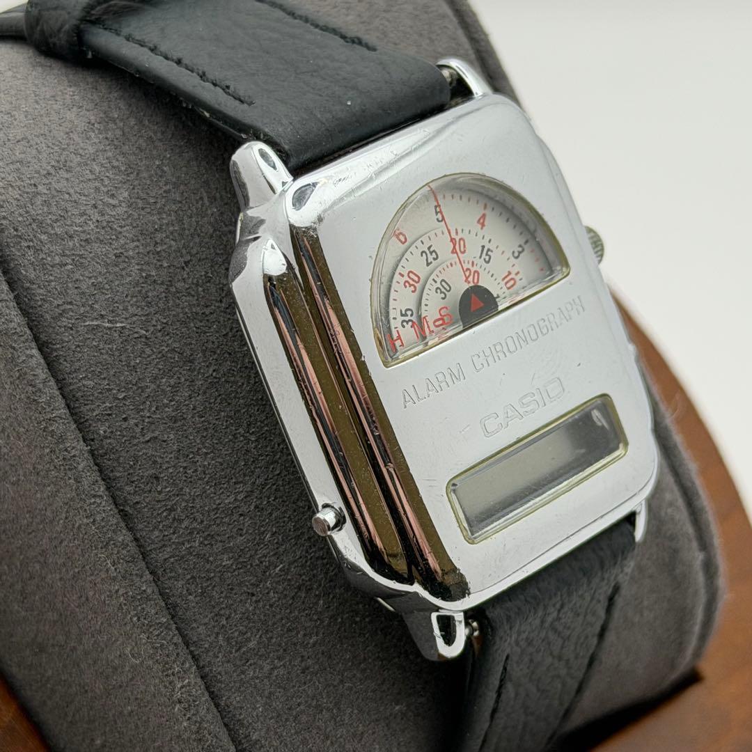 【超希少】カシオ　デジタル　アラームクロノグラフ　AQ-411 クォーツ