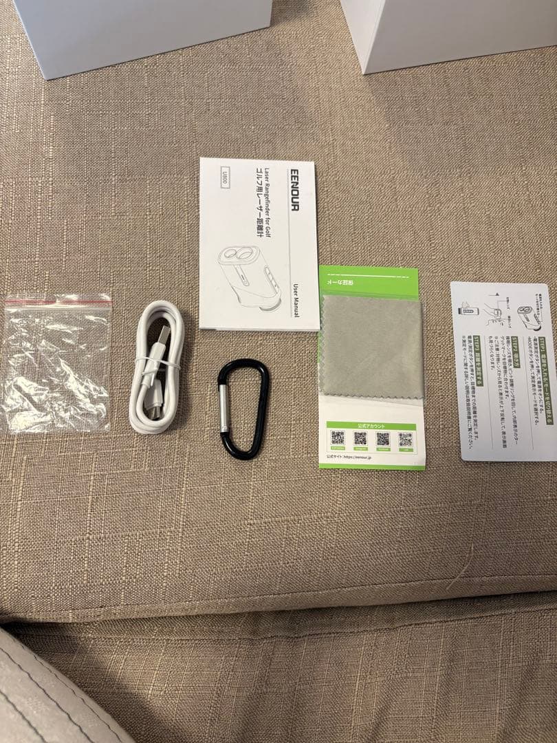 EENOUR ゴルフ用距離計 グレー