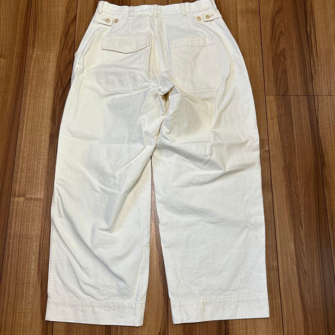 A.PRESSE \"USAF Hemmed Bottoms\" ナチュラル1