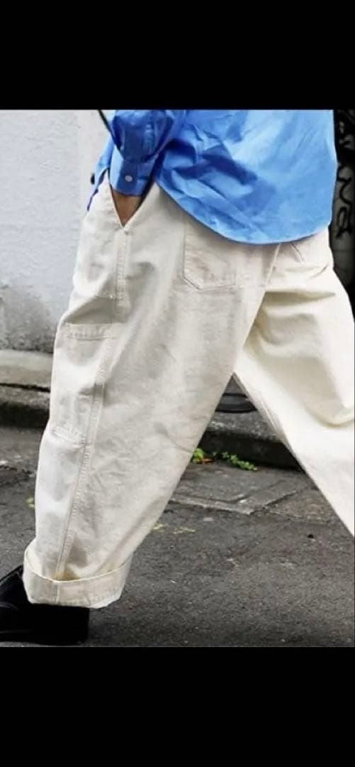 A.PRESSE \"USAF Hemmed Bottoms\" ナチュラル1