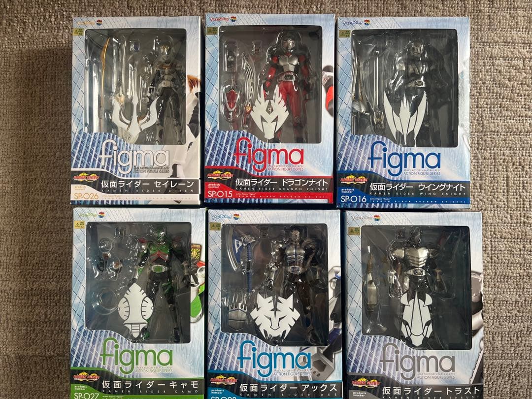 figma 仮面ライダー ドラゴンナイト 開封品