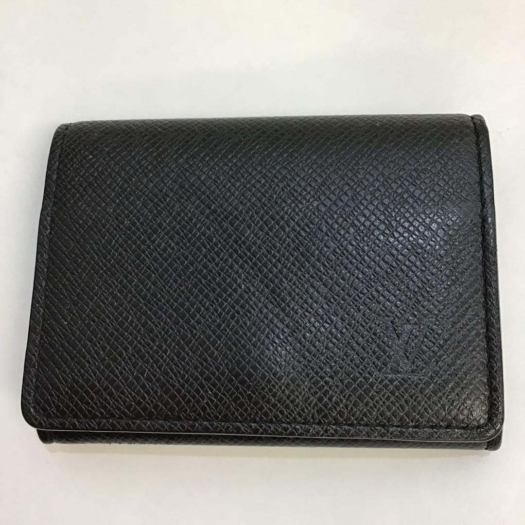 ‼️ルイヴィトン‼️タイガライン　名刺入れ、カードケース　M64595ブラック