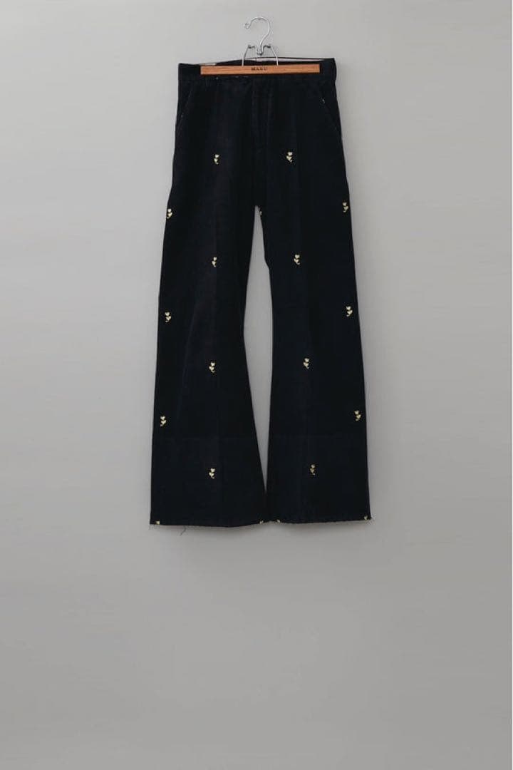 【MASU】21AW SEAMLESS BELL BOTTOM TROUSERS