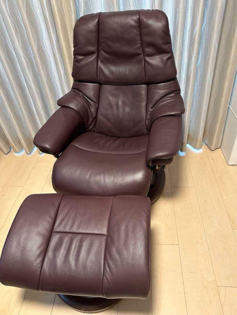 【LIKA様】EKORNESエコーネス★ストレスレスチェア•オットマン★本革★