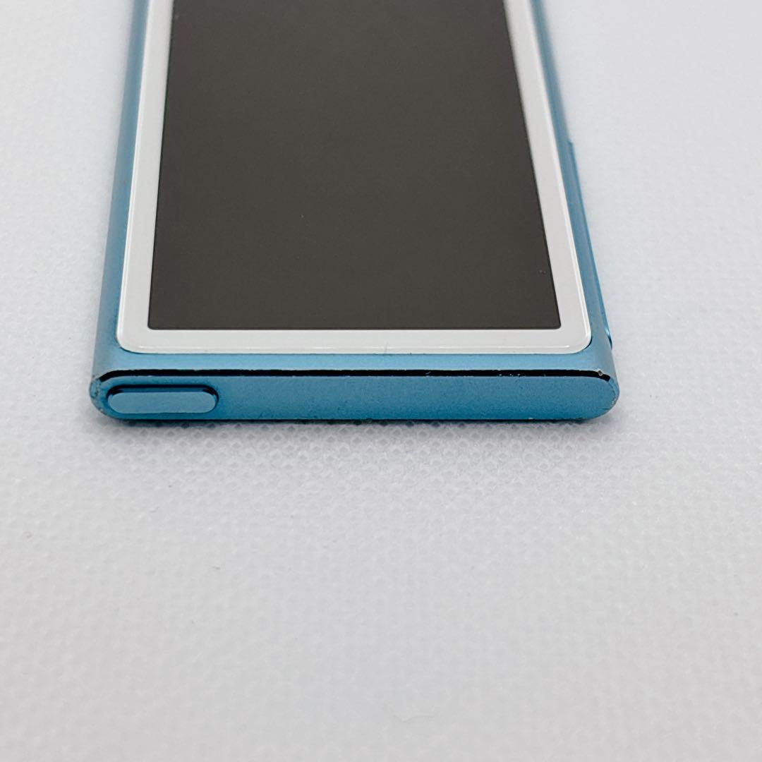 【良品】Apple iPod nano 第7世代 16GB MD477J ブルー